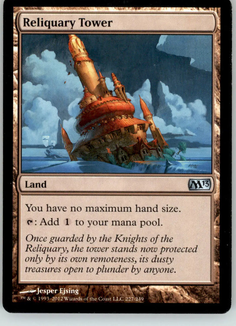 Reliquary Tower - Magic 2013 - 227 - MP Magic: The Gathering