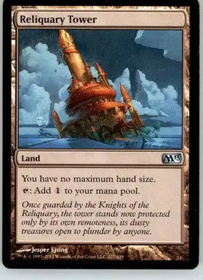 Reliquary Tower - Magic 2013 - 227 - MP Magic: The Gathering - Magic Card Single