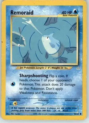 Remoraid - Neo Revelation - HP - 50/64 - Pokémon Card Single