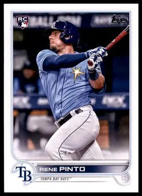 Rene Pinto Rookie 2022 Topps Update #US153 Tampa Bay Rays - Baseball Card Single