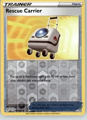 Rescue Carrier - Evolving Skies - 154/203 - Reverse Holo LP Pokemon - Pokémon Card Single