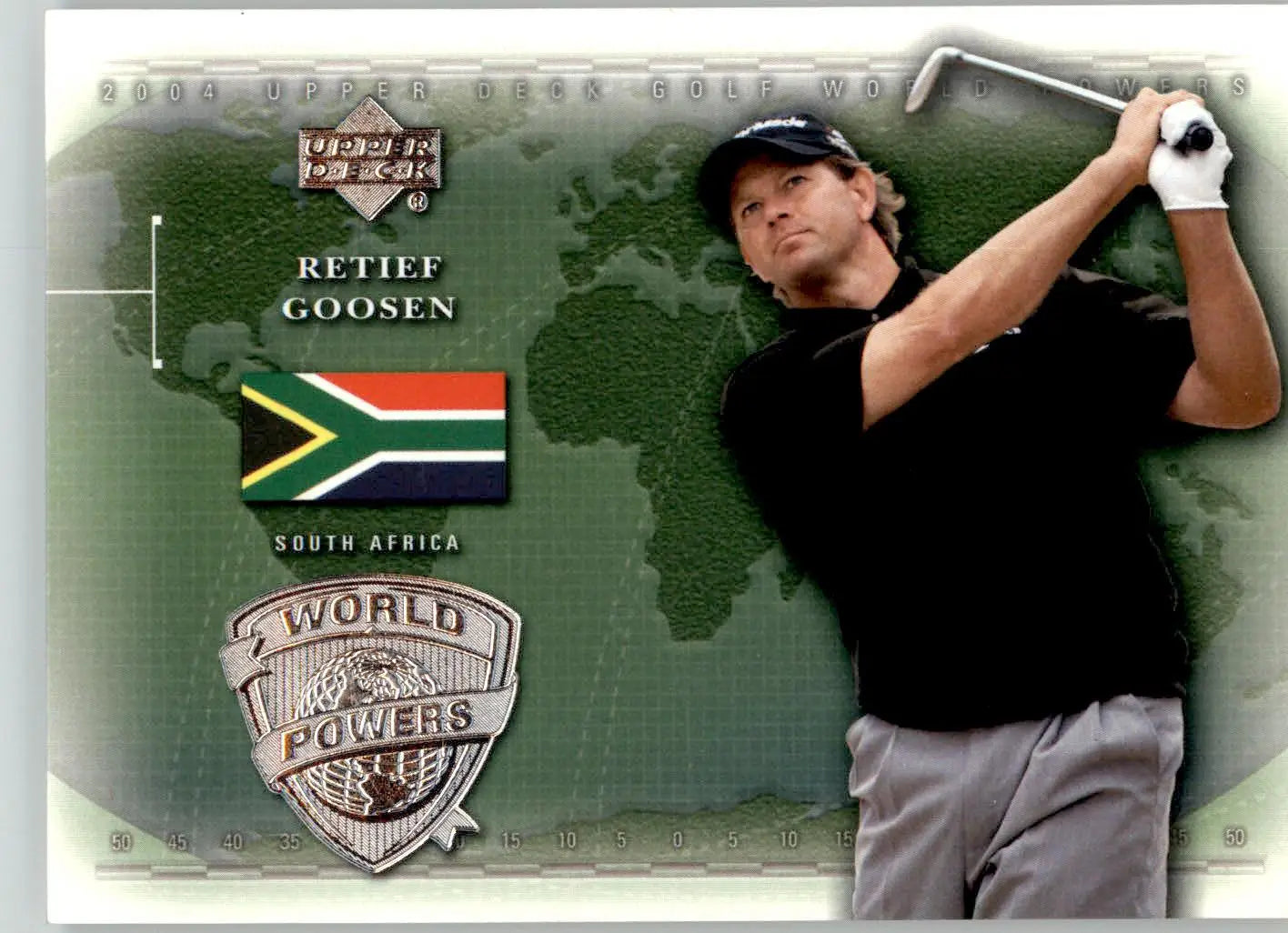 Retief Goosen - 2004 Upper Deck - #109 - Golf - Golf Card Single
