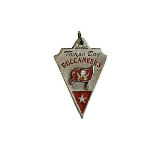 retired Buccaneers Tampa Bay pewter pendant - Sports Memorabilia