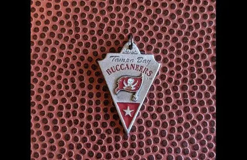 retired Buccaneers Tampa Bay pewter pendant - Sports Memorabilia