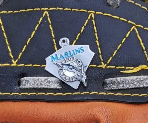 retired Florida Marlins pewter pendant. - Sports Memorabilia