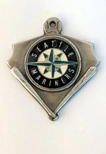 Retired- Seattle Mariners pewter pendant - Sports Memorabilia