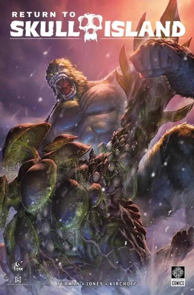 Return To Skull Island #2 (Of 4) Cover A The Knott - Comic Book