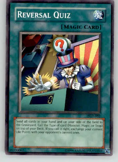 Reversal Quiz - Pharaonic Guardian - PGD-092 - Unlimited LP - Yu-Gi-Oh! Card Single
