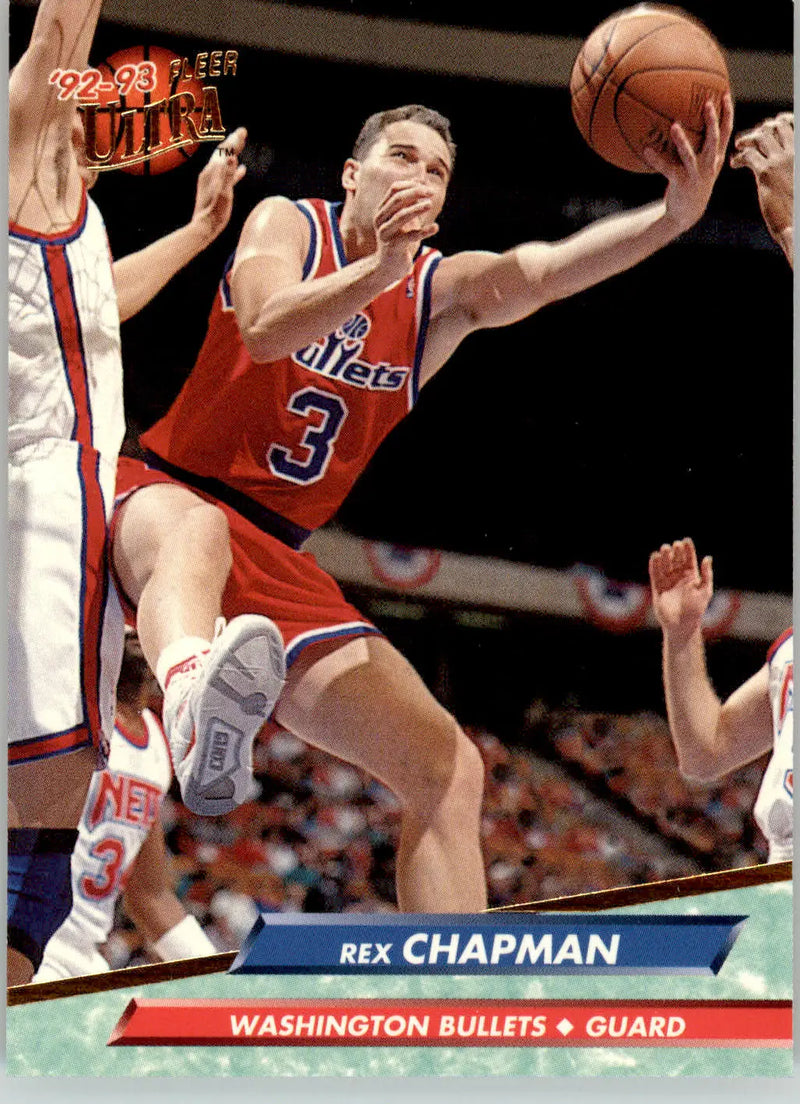 Rex Chapman - 1992-93 Ultra - #366 - Basketball - Basketball Card Single
