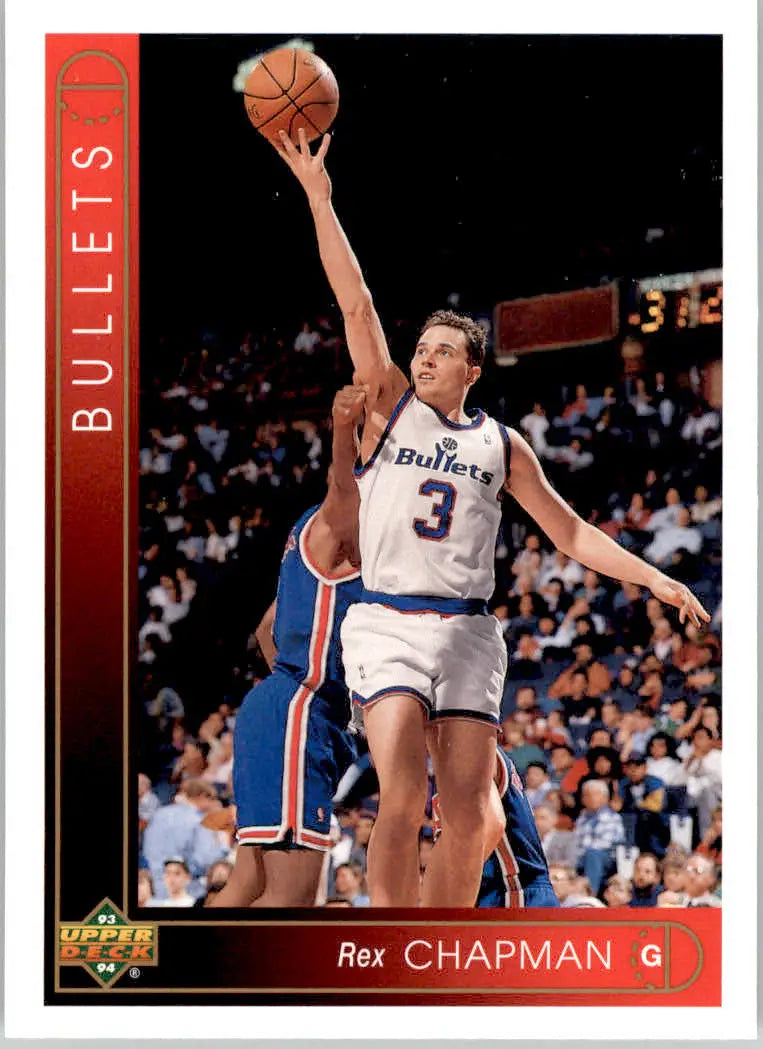 Rex Chapman - 1993-94 Upper Deck - #135 - Basketball - Basketball Card Single