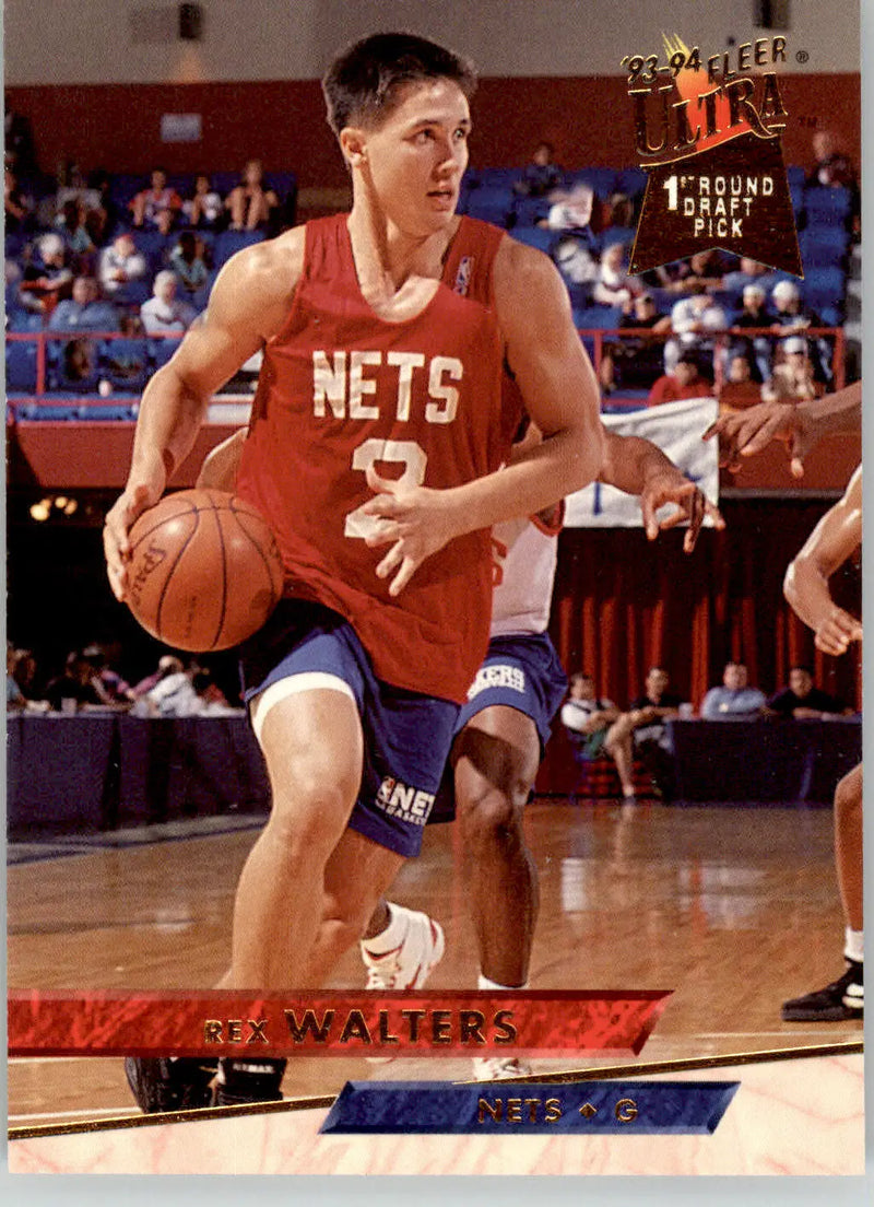 Rex Walters - 1993-94 Ultra - #123 - RC Basketball - Basketball Card Single