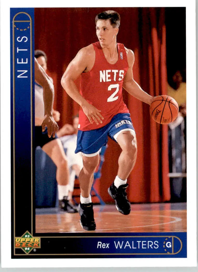 Rex Walters - 1993-94 Upper Deck - #157 - RC Basketball - Basketball Card Single