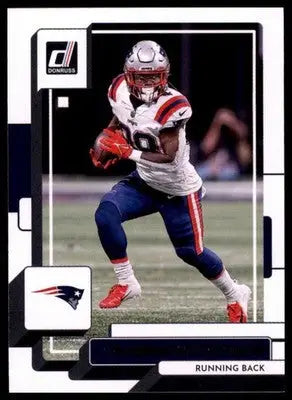 Rhamondre Stevenson 2022 Donruss #136 New England Patriots - Football Card Single