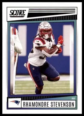 Rhamondre Stevenson 2022 Score #286 New England Patriots - Football Card Single