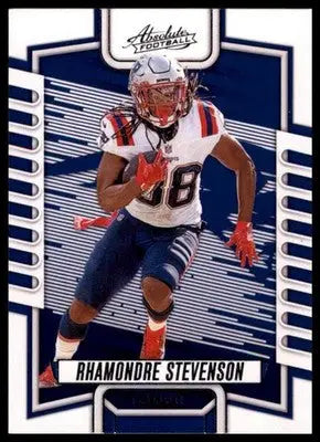 Rhamondre Stevenson 2023 Panini Absolute Retail #39 New England Patriots - Football Card Single