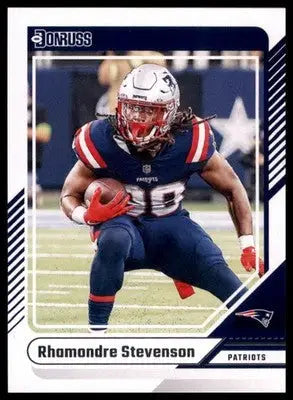 Rhamondre Stevenson 2024 Donruss #174 New England Patriots