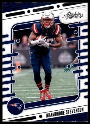 Rhamondre Stevenson 2024 Panini Absolute Retail #73 New England Patriots - Football Card Single