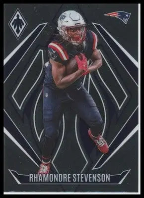 Rhamondre Stevenson 2024 Panini Phoenix #124 New England Patriots
