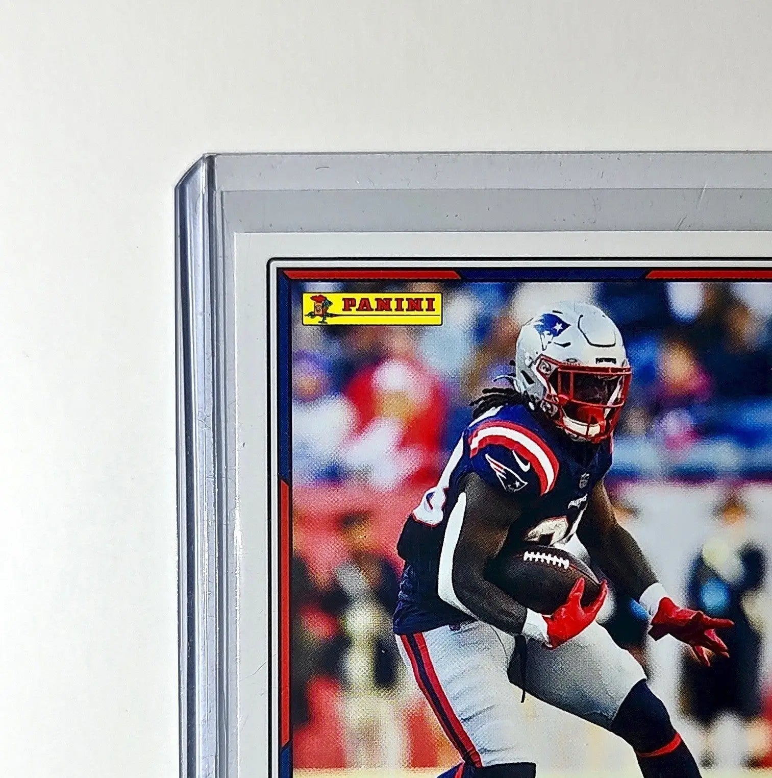 Rhamondre Stevenson 2025 Panini NFL #37 Sticker Card New England Patriots - Football Card Single