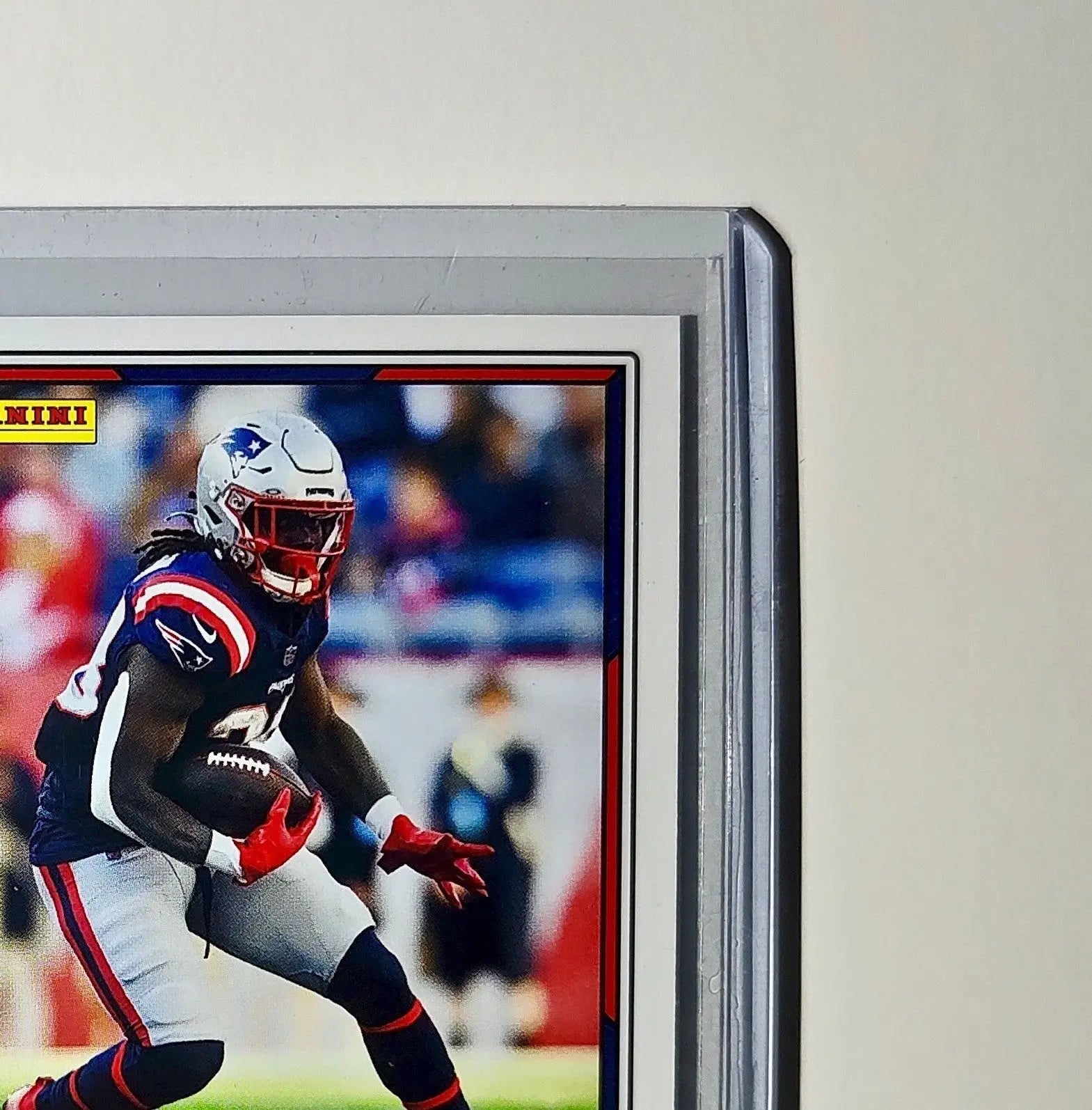 Rhamondre Stevenson 2025 Panini NFL #37 Sticker Card New England Patriots - Football Card Single