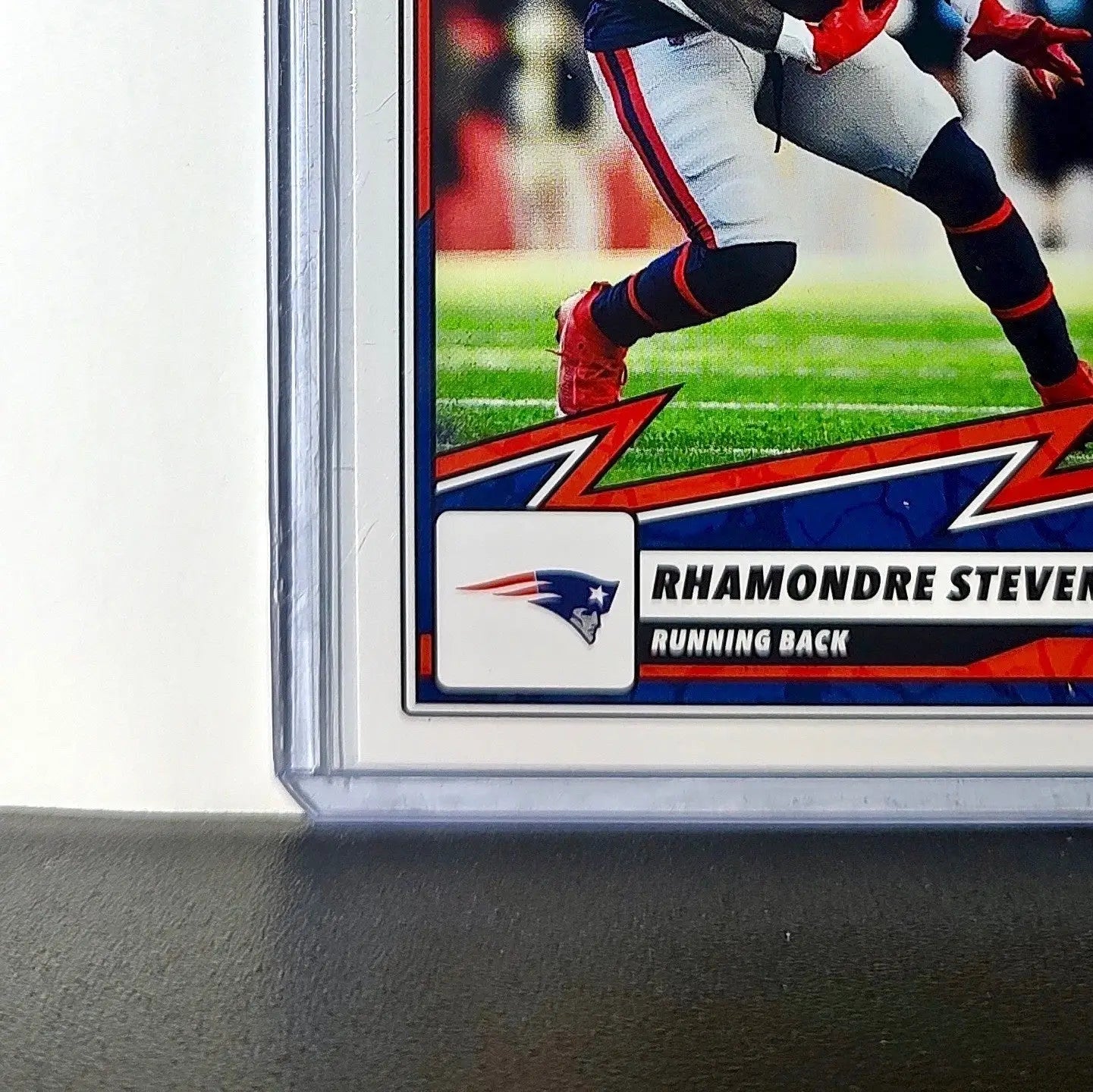 Rhamondre Stevenson 2025 Panini NFL #37 Sticker Card New England Patriots - Football Card Single