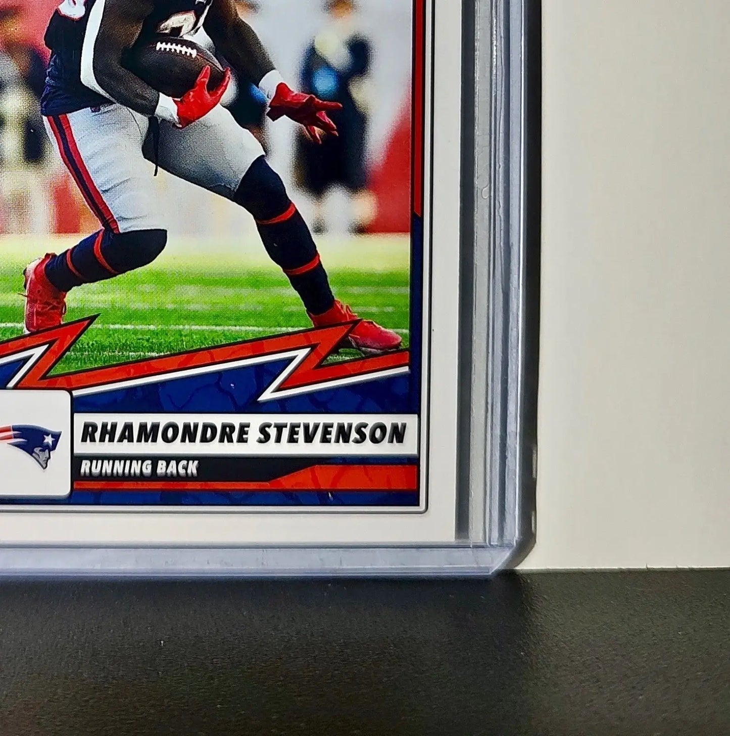 Rhamondre Stevenson 2025 Panini NFL #37 Sticker Card New England Patriots - Football Card Single