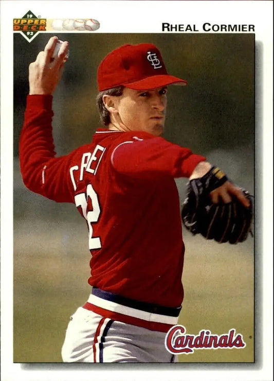 Rheal Cormier 1992 Upper Deck MLB #574 Baseball Card St. Louis Cardinals - Baseball Card Single