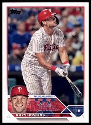 Rhys Hoskins 2023 Topps #221 Philadelphia Phillies - Baseball Card Single