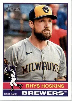 Rhys Hoskins - 2025 Topps Heritage - #291 - Baseball - Baseball Card Single