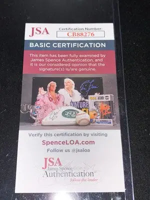 Ric Flair Arn Anderson Goldberg 12 Signed Flyer WWE NWO WCW JSA Auto Page Ticket