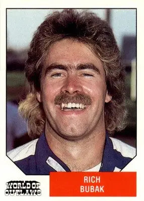 Rich Bubak - 1988 World of Outlaws - #25 - Racing - Racing Card Single