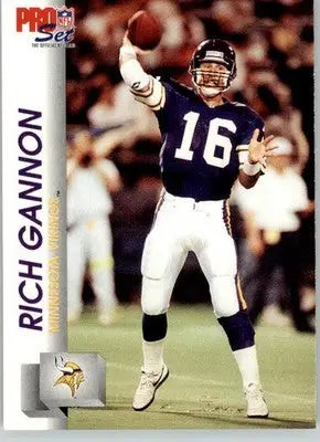 Rich Gannon - 1992 Pro Set - #566 - Football - Football Card Single