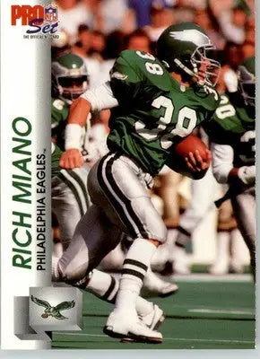 Rich Miano - 1992 Pro Set - #612 - Football - Football Card Single