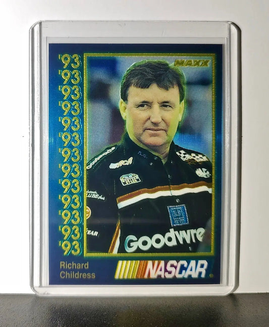 Richard Childress 1993 Maxx Premier Plus Racing #99 NASCAR Card - Racing Card Single