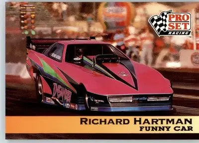 Richard Hartman - 1992 Pro Set NHRA - #123 - Racing - Racing Card Single
