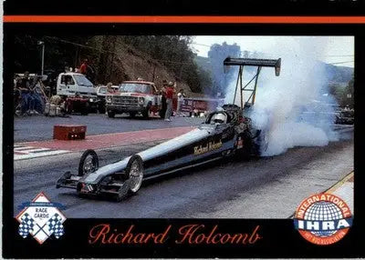 Richard Holcomb - 1989 Checkered Flag IHRA - #1 - Racing - Racing Card Single