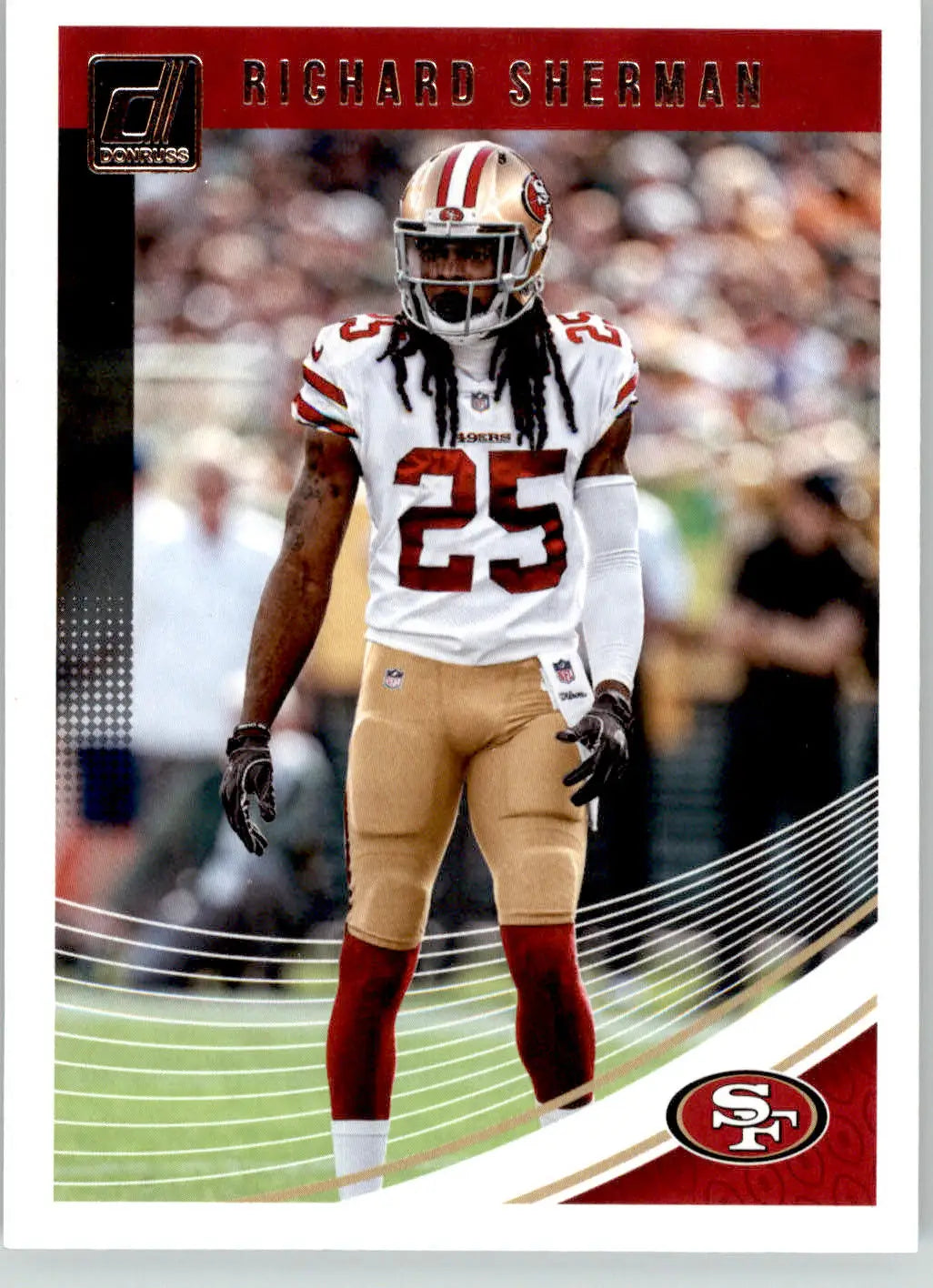 Richard Sherman - 2018 Donruss - #258 - Football - Football Card Single