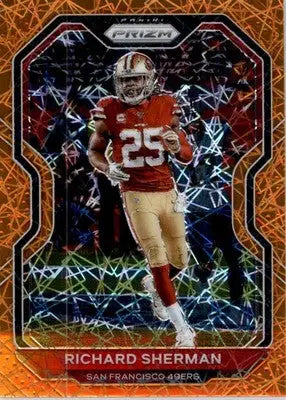 Richard Sherman - 2020 Panini Prizm - #287 - Prizm Lazer Football - Football Card Single