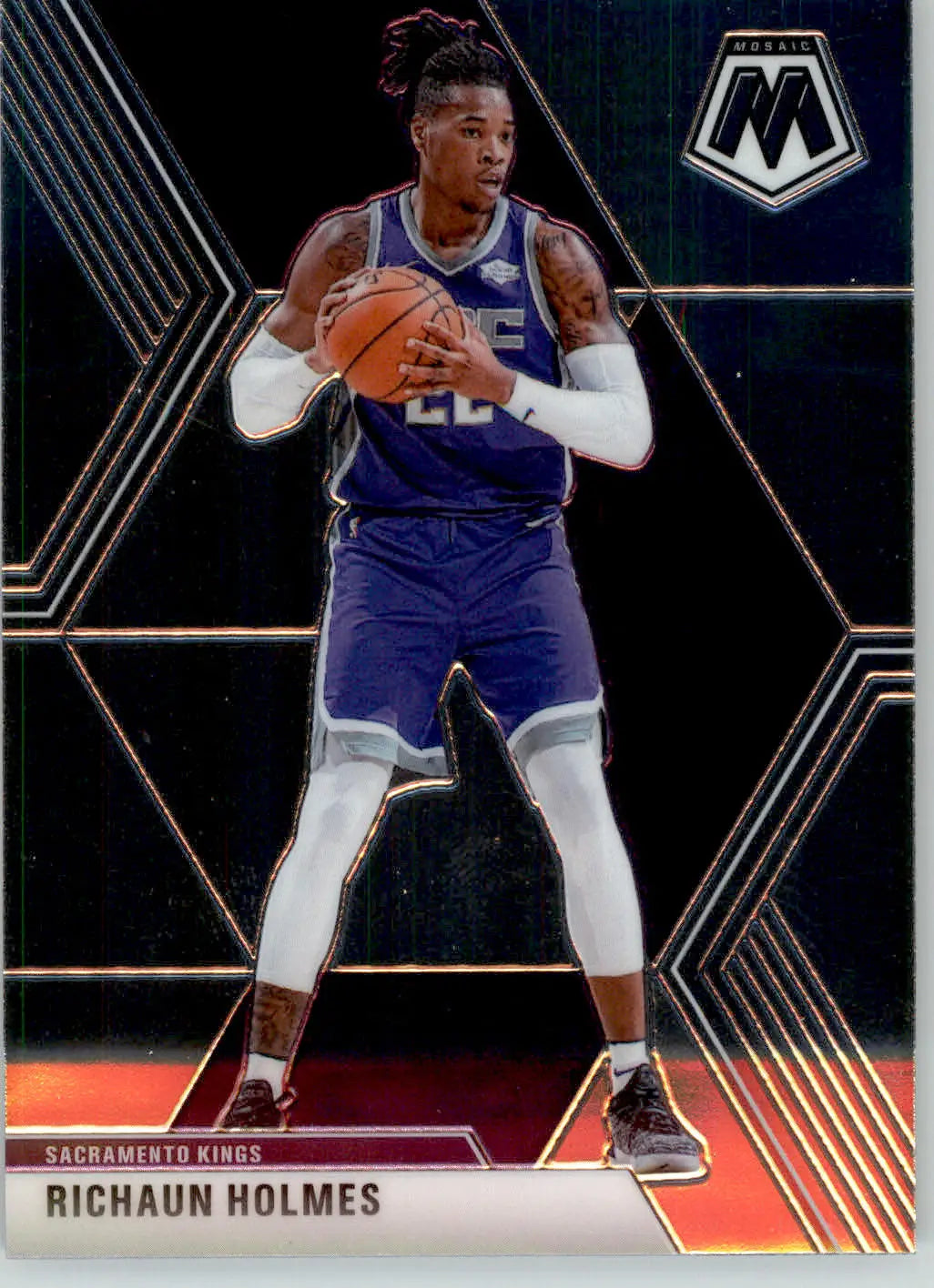 Richaun Holmes - 2019-20 Panini Mosaic - #30 - Basketball - Basketball Card Single
