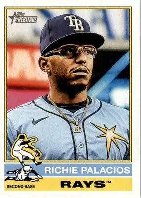 Richie Palacios - 2025 Topps Heritage - #185 - Baseball - Baseball Card Single