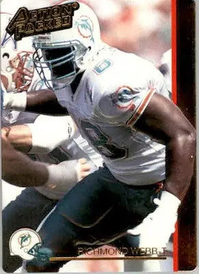 Richmond Webb - 1992 Action Packed - #147 - Football - Football Card Single