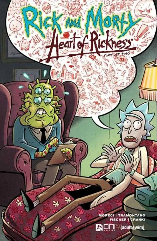 Rick And Morty Heart Of Rickness #2 (Of 4) Cover B Fred C Stresing Variant (Mature) - Comic Book
