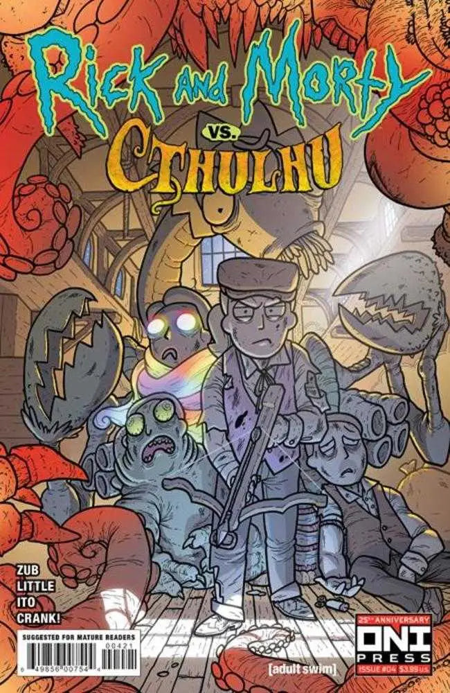 Rick And Morty vs Cthulhu #4 (Of 4) Cover B Zander Cannon Variant (Mature) - Comic Book