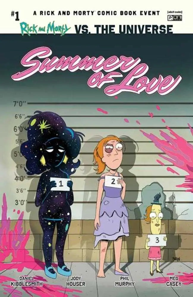 Rick And Morty vs The Universe Summer Of Love #1 (One Shot) Cover A Dave Bardin - Comic Book