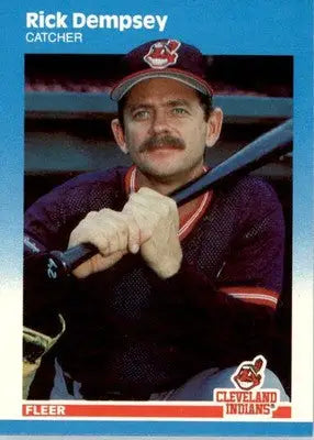 Rick Dempsey - 1987 Fleer Update - #U-26 - Baseball - Baseball Card Single