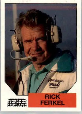 Rick Ferkel - 1990 World of Outlaws - #49 - Racing - Racing Card Single
