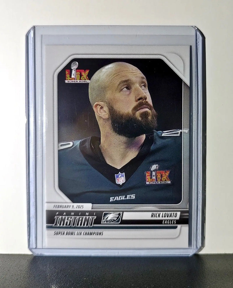 Rick Lovato 2024 Panini Super Bowl LIX Champions NFL #29 Football Card Eagles