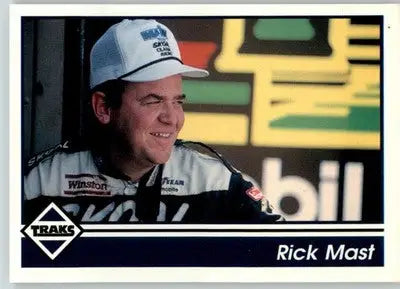 Rick Mast - 1992 Traks - #1 - Racing - Racing Card Single