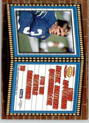 Rick Mirer - 1994 Pacific - #19 - Marquee Prisms Football - Football Card Single