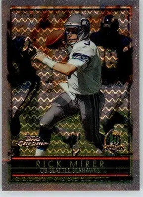 Rick Mirer - 1996 Topps Chrome - #84 - Football - Football Card Single